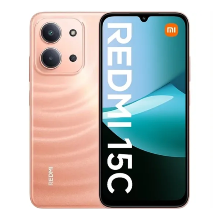 Celular Xiaomi Redmi 15C 256GB 8GB Ram Laranja