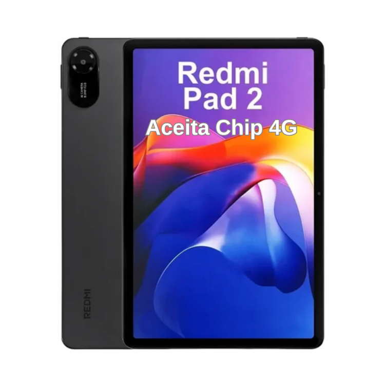 Tablet Xiaomi Redmi PAD 2 Chip 4G Tela 11'' 128GB 4GB Ram Cinza