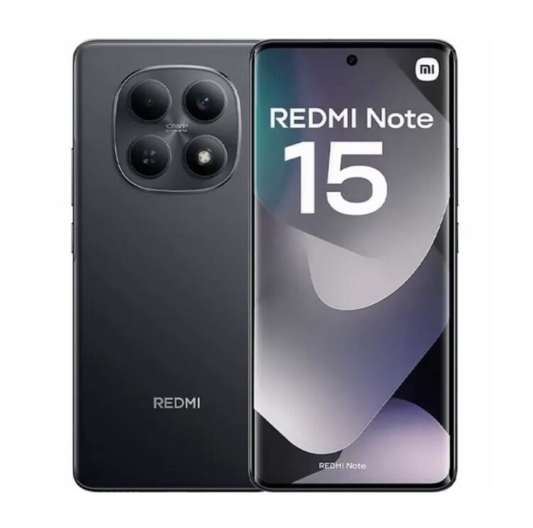 Celular Redmi Note 15 4G 256GB 8GB Ram Preto
