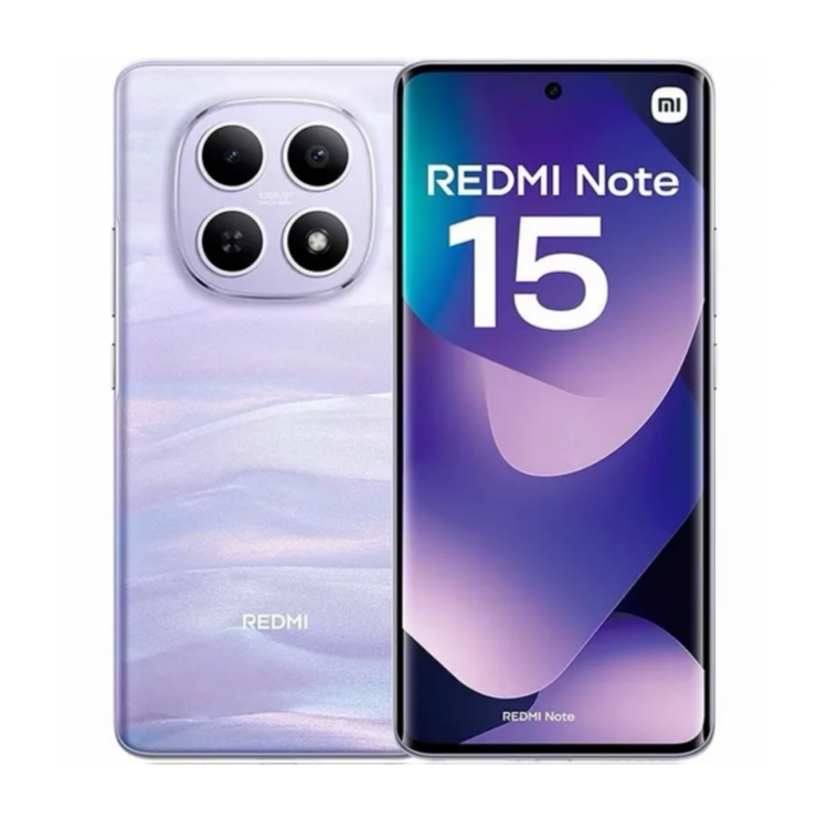 Celular Redmi Note 15 5G 256GB 8GB Ram Preto Roxo